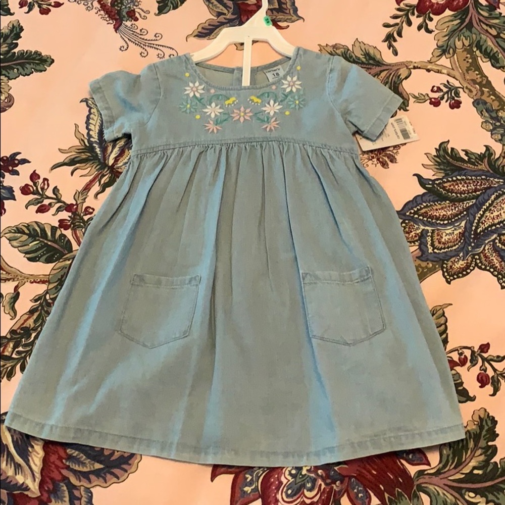 Carters denim dress